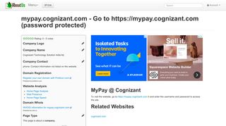 mypay.cognizant.com - Go to https://mypay.cognizant.com (password ...