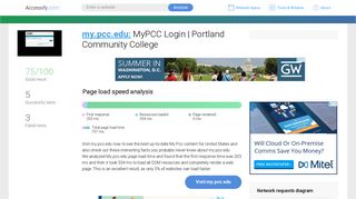 Access my.pcc.edu. MyPCC Login | Portland Community College
