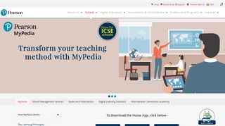 MyPedia | Integrating App, Smart Class, Assessment and Books