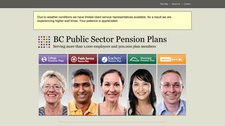 BC Pension Corporation: Home
