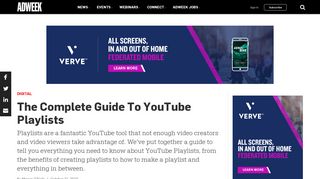 The Complete Guide To YouTube Playlists – Adweek