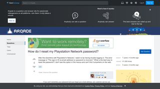 psn - How do I reset my Playstation Network password? - Arqade