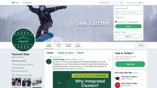 Plymouth State (@PlymouthState) | Twitter