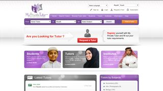Tutors in Saudi Arabia: Home Tutors, Tuition Centers & Online Tutors ...