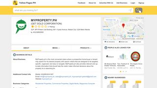 MYPROPERTY.PH in Makati City, Metro Manila - Yellow Pages PH