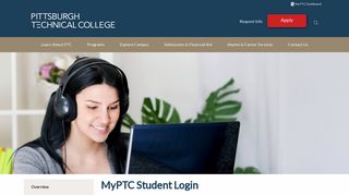 MyPTC Student Login - Pittsburgh Technical College