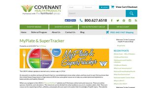 MyPlate & SuperTracker - Covenant Health Products