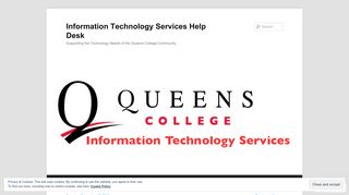 How to Log-in to MyQC | Information Technology Services Help Desk