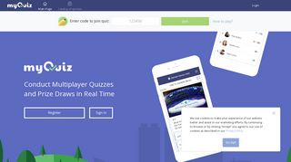 myQuiz: Make a Quiz, Run it in real time, or Play for free!