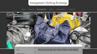 Consignment Clothing Exchange - My Resale Web