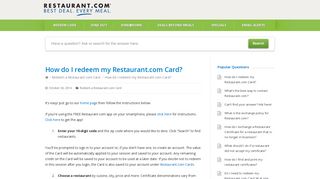 How do I redeem my Restaurant.com Card? – Restaurant.com ...
