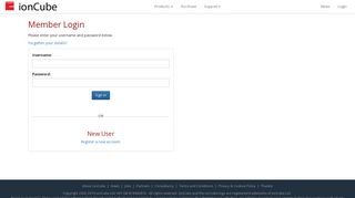 Member Login - PHP Encoder, protection, installer and performance ...