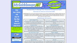 MySaleManager.NET - Software Solutions For Seasonal Kids ...