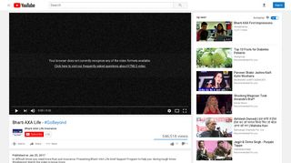 Bharti AXA Life - #GoBeyond - YouTube