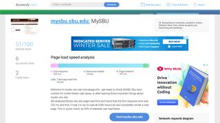 Access mysbu.sbu.edu. MySBU