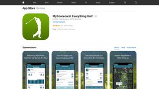 MyScorecard: Everything Golf on the App Store - iTunes - Apple
