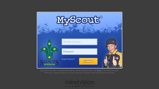 MyScout: Login