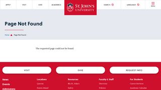If you are having issues logging into Email ... - St. John's University