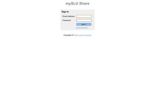 mySLU Share - Saint Louis University