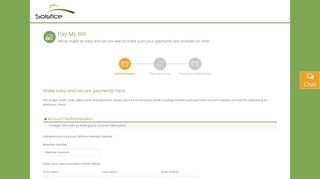Pay My Bill: Authentication