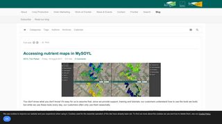 Accessing nutrient maps in MySOYL - Frontier Blog - Frontier Agriculture