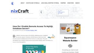 How Do I Enable Remote Access To MySQL Database Server? - nixCraft