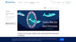 How To Create a New User and Grant Permissions in MySQL ...
