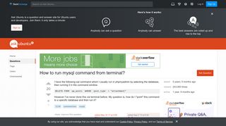 12.04 - How to run mysql command from terminal? - Ask Ubuntu