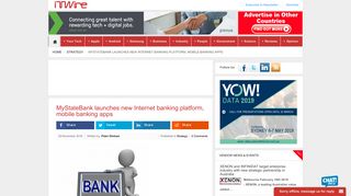 iTWire - MyStateBank launches new Internet banking platform, mobile ...