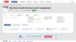 23 Mystery Guild Reviews and Complaints @ Pissed Consumer