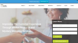 SeeLevel HX: Mystery Shopping Service and Market Research Agency