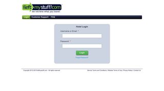 Login - ileftmystuff.com: Online Management Solution for Lost and Found