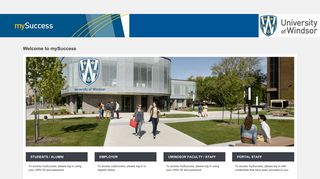University of Windsor MySuccess - mySuccess Login