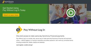 Welcome to Pay Without Log In!
