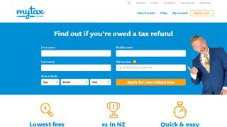 MyTax.co.nz: Tax Refunds New Zealand IRD Certified