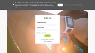 SIGN IN - TomTom Sports