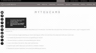 MyTouchMD | Illuminate Plastic Surgery