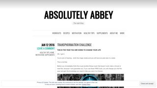 Transphormation Challenge | Absolutely Abbey