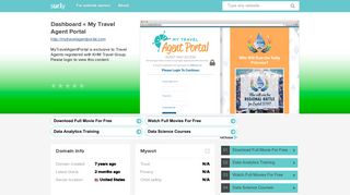 mytravelagentportal.com - Dashboard « My Travel Agent Po... - My ...