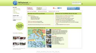 MyTripJournal: Free Travel Journal | Travel Blog | Travel Website