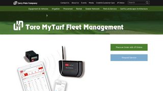 Toro MyTurf Fleet Management - Jerry Pate Company