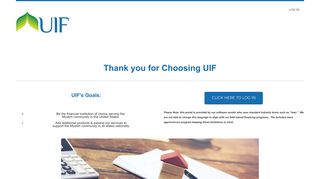 Thank you for Choosing UIF