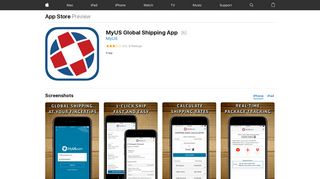 MyUS Global Shipping App on the App Store - iTunes - Apple
