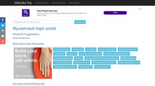 Myuservault login portal Search - InfoLinks.Top