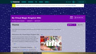 My Virtual Magic Kingdom Wiki - FANDOM