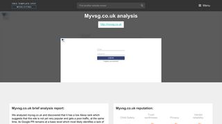 Myvsg. Employee Portal - Log in - FreeTemplateSpot