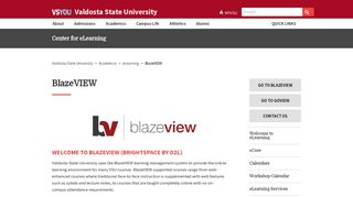 BlazeVIEW - Valdosta State University