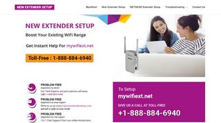 NEW EXTENDER SETUP -MYWIFIEXT.NET SETUP