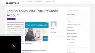 www.mywmtotalrewards.com - Log On To My WM Total Rewards ...