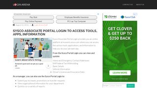 mywork.sysco.com: Sysco Associate Portal Login To Access Tools ...
